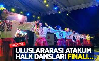 Uluslararası Atakum Halk Dansları finali…