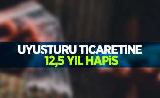 Uyuşturucu ticaretine 12,5 yıl hapis