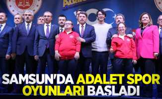 Samsun'da Adalet Spor Oyunları başladı