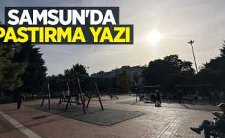 Samsun'da pastırma yazı