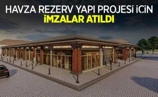 Havza Rezerv Yapı Projesi için imzalar atıldı