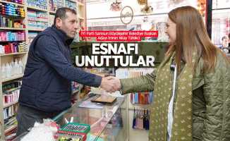 Tüfekci: Esnafı unuttular