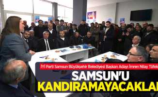 Tüfekci: Samsun'u kandıramayacaklar