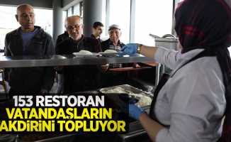 153 Restoran vatandaşların takdirini topluyor