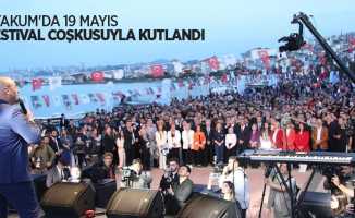 Atakum’da 19 Mayıs festival coşkusuyla kutlandı