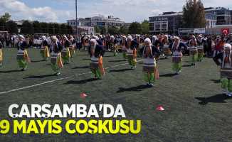 Çarşamba’da 19 Mayıs coşkusu