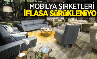 Mobilya şirketleri iflasa çıkıyor