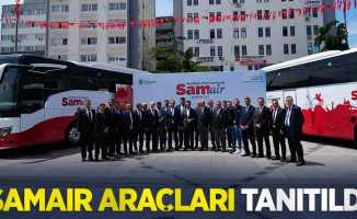 SAMAİR araçları tanıtıldı