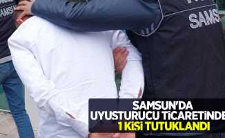 Samsun'da uyuşturucu ticaretinden 1 kişi tutuklandı