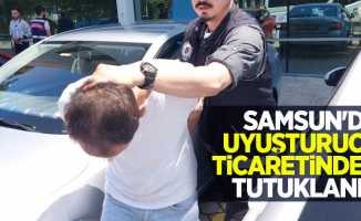 Samsun'da uyuşturucu ticaretinden tutuklandı