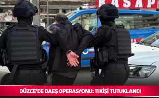 Düzce’de DEAŞ operasyonu: 11 kişi tutuklandı