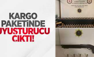 Kargo paketinde uyuşturucu çıktı: 2 gözaltı