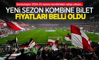 Samsunspor 2024-25 sezonu kombineleri satışa çıkıyor...  Yeni sezon  kombine bilet fiyatları belli oldu