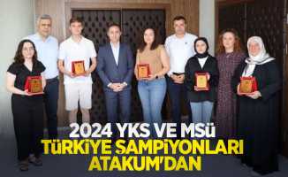 2024 YKS ve MSÜ Türkiye şampiyonları Atakum’dan