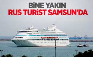 Bine yakın Rus turist Samsun'da