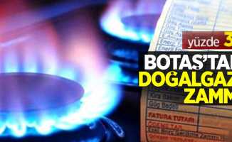 BOTAŞ'tan doğalgaz zammı: yüzde 38