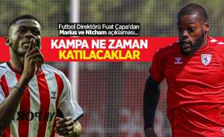Futbol Direktörü Fuat Çapa'dan Marius ve Ntcham açıklaması... Kampa  ne zaman katılacaklar 