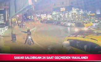 Sakar saldırgan 24 saat geçmeden yakalandı