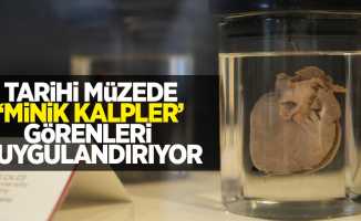 Tarihi Müzede 'minik kalpler' görenleri duygulandırıyor