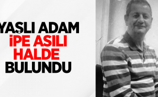 Yaşlı adam ipe asılı halde bulundu