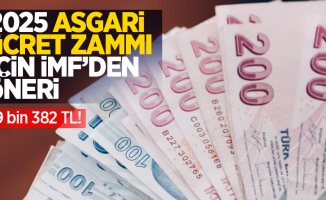 2025 Asgari Ücret Zammı İçin IMF'den Öneri: 19 Bin 382 TL!