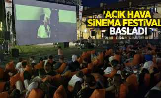 ‘Açık Hava Sinema Festivali’ başladı