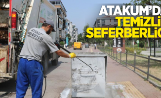 Atakum'da temizlik seferberliği