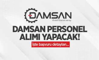 DAMSAN personel alımı yapacak! İşte başvuru detayları...