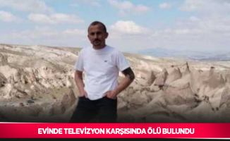 Evinde televizyon karşısında ölü bulundu