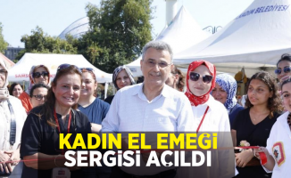 Kadın el emeği sergisi açıldı