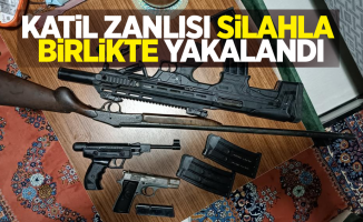 Katil zanlısı silahla birlikte yakalandı