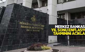 Merkez Bankası yıl sonu enflasyon tahminini açıkladı