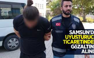 Samsun'da uyuşturucu ticaretinden gözaltına alındı