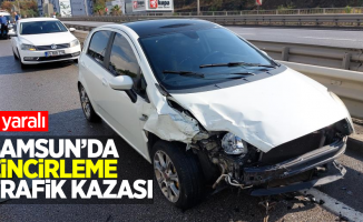 Samsun'da zincirleme trafik kazası: 3 yaralı