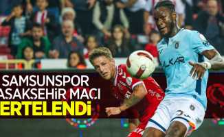 Samsunspor-Başakşehir MAÇI ERTELENDİ 