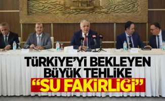 Türkiye'yi bekleyen büyük tehlike: Su fakirliği