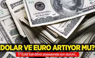 17 Eylül Salı dolar ne kadar oldu, euro ne kadar?