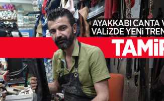 Ayakkabı, çanta ve valizde yeni trend: Tamir