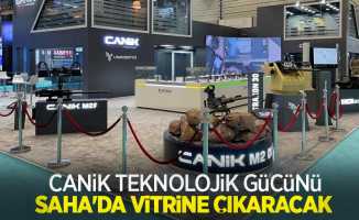 CANiK teknolojik gücünü SAHA'da vitrine çıkaracak