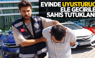 Evinde uyuşturucu hap ele geçirilen şahıs tutuklandı