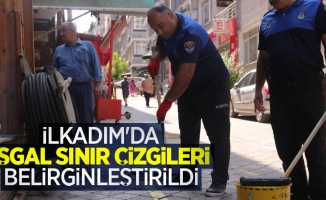 İlkadım’da işgal sınır çizgileri belirginleştirildi