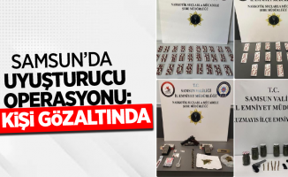 Samsun'da uyuşturucu operasyonu: 6 kişi gözaltında