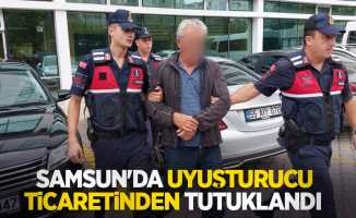 Samsun'da uyuşturucu ticaretinden tutuklandı