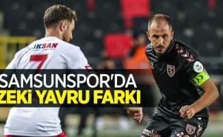 Samsunspor'da  Zeki Yavru fark