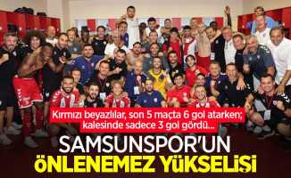 Samsunspor'un önlenemez yükselişi