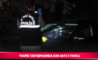 Trafik tartışmasında kan aktı: 5 yaralı