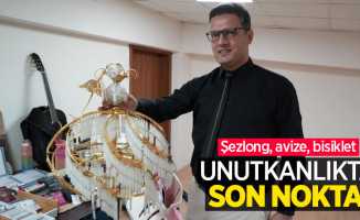 Unutkanlıkta son nokta: Şezlong, avize, bisiklet