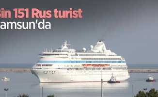 Bin 151 Rus turist Samsun'da