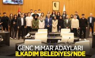 Genç mimar adayları İlkadım Belediyesi’nde