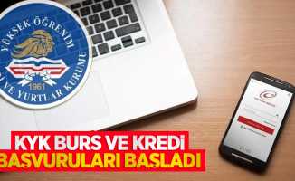 KYK burs ve kredi başvuruları başladı